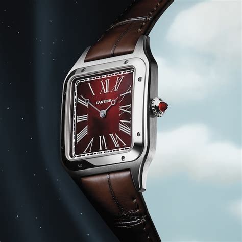 cartier backwards|cartier santos dumont rewind watch.